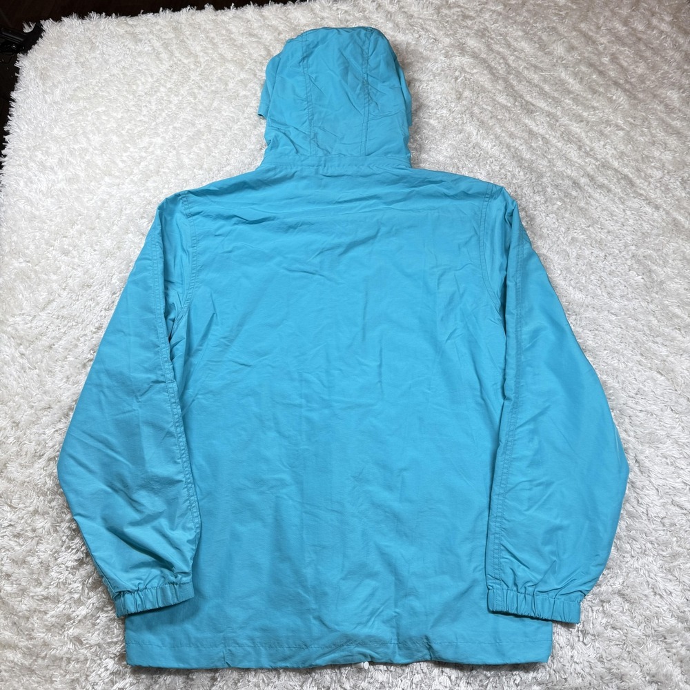 Arcminute Jacket Men XL Blue Windbreaker Hooded Zip Outerwear Street Spell Out - Picture 5 of 9